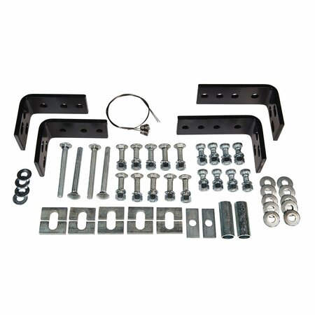 HUSKY TOWING HITCH FIFTH WHEEL MOUNTING KIT, 10 BOLT RAIL INSTALL KIT 31622